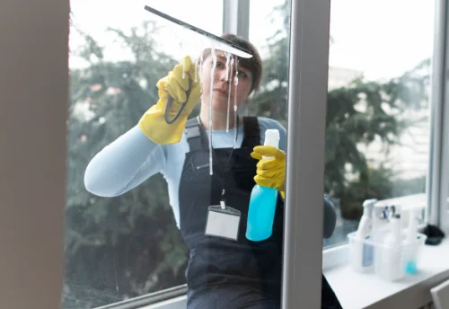 Nettoyage de vitres intérieures et extérieures à Roumoules